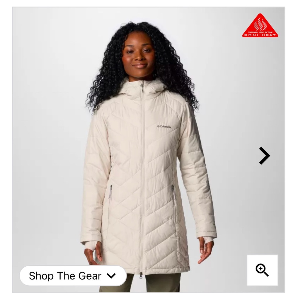 Columbia Women's Beige Hooded Jacket